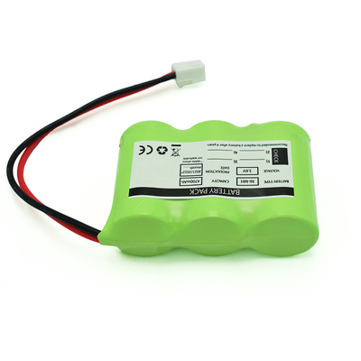 3S1P সাইড বাই সাইড টাইপ 3.6V Ni-Mh C4700mAh উচ্চ তাপমাত্রা রিচার্জেবল ব্যাটারি OEM পিভিসি
