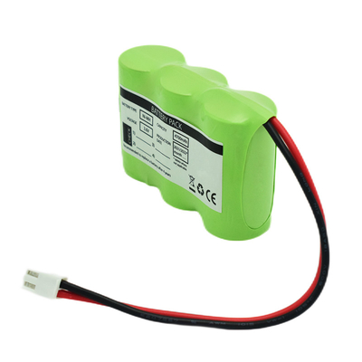 3S1P সাইড বাই সাইড টাইপ 3.6V Ni-Mh C4700mAh উচ্চ তাপমাত্রা রিচার্জেবল ব্যাটারি OEM পিভিসি