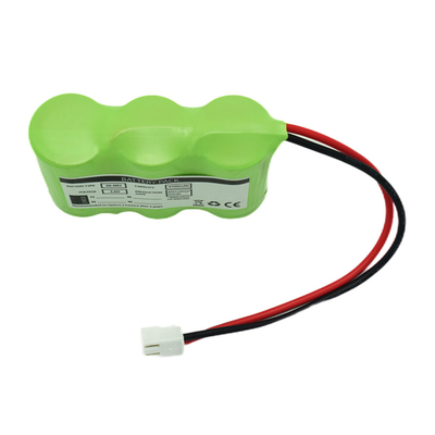 3S1P সাইড বাই সাইড টাইপ 3.6V Ni-Mh C4700mAh উচ্চ তাপমাত্রা রিচার্জেবল ব্যাটারি OEM পিভিসি