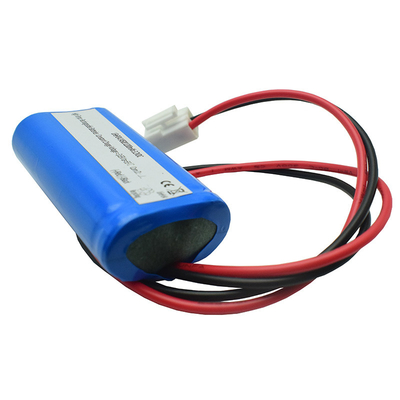 OEM SBS টাইপ IFR 14500*2 সেল 1.2Ah 3.2V LiFePO4 জরুরী আলো ব্যাটারি 10-20mm তারের সংযোগকারী
