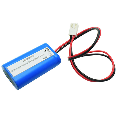 OEM SBS টাইপ IFR 14500*2 সেল 1.2Ah 3.2V LiFePO4 জরুরী আলো ব্যাটারি 10-20mm তারের সংযোগকারী