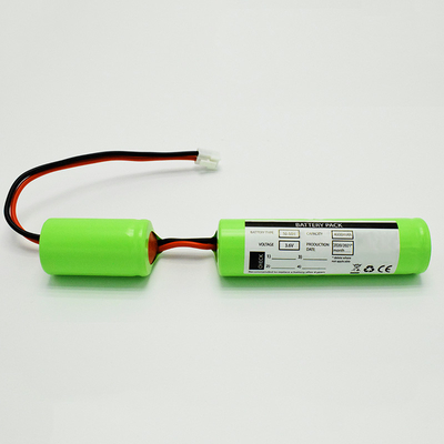 0.1C রিচার্জেবল 3.6 V Ni Mh ব্যাটারি প্যাক C4000mAh 500 বার সাইকেল