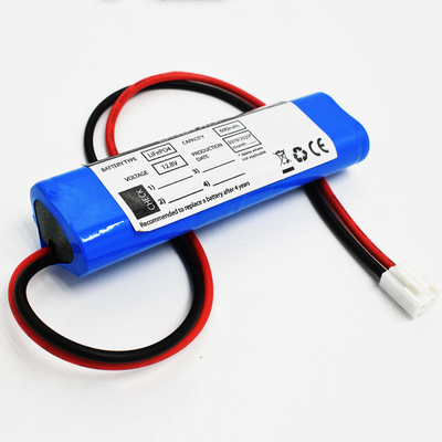 ইমার্জেন্সি লাইটিং 12V LiFePO4 ব্যাটারি 12.8 V 600mAh বার্লি পেপার