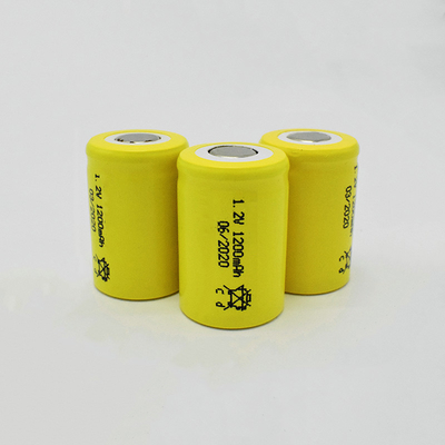1200mAh নিকেল ক্যাডমিয়াম ব্যাটারি সেল 1.2 V জরুরী আলোর জন্য