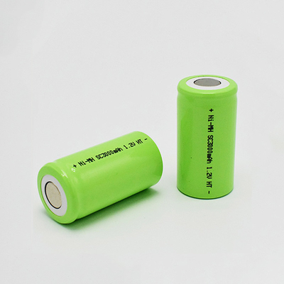 SC 3000 MAh ব্যাটারি HT NiMh সেল 1.2V 0.1C স্ট্যান্ডার্ড চার্জ