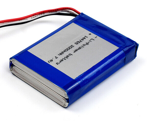 লিথিয়াম পলিমার 7.4 ভি লি আয়ন ব্যাটারি 144765 75g 2000mAh সেল