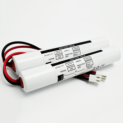 জরুরী আলোর জন্য NiCd Sc1200mah 3.6 ভোল্ট ব্যাটারি স্টিক টাইপ