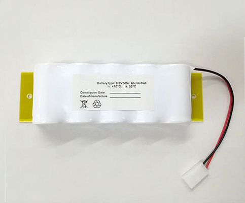 পাশাপাশি 6.0 V ব্যাটারি প্যাক D4000mAh Ni Cd ব্যাকপ্লেন সহ