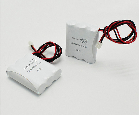 Aa900mah ইমার্জেন্সি এক্সিট লাইট ব্যাটারি JST XHP 2P NiCd ব্যাটারি