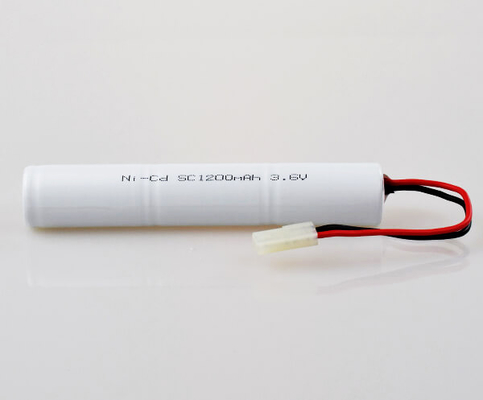 ইমার্জেন্সি এক্সিট সাইন SC 1200mAh NiCd 3.6 V ব্যাটারি স্টিক প্যাক