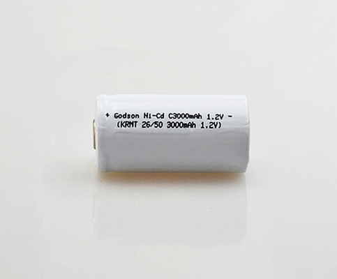জরুরী আলোর জন্য C3000mAh 1.2 V NiCd ব্যাটারি স্টিক টাইপ