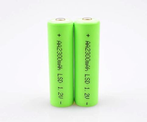 হাই টেম্প 3.6 V Ni Mh ব্যাটারি সেল AA 2300mAh 1.2V জরুরি আলোর জন্য