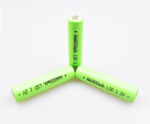 জরুরী আলোর জন্য AAA 800mAh 1.2V Ni Mh ব্যাটারি সেল