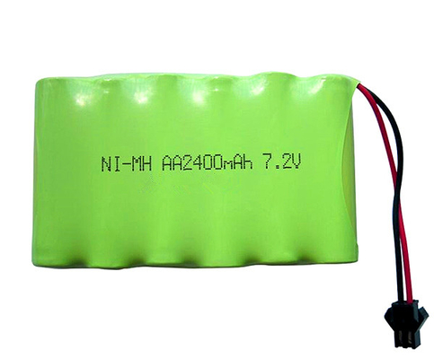 4 বছর 7.2 V NiMh ব্যাটারি AA 2400mAh জরুরী আলোর জন্য