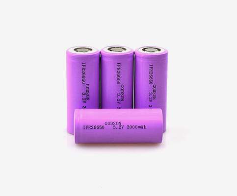 LiFePO4 ইমার্জেন্সি লাইট লিথিয়াম ব্যাটারি 3.2V 3000mAh IFR26650
