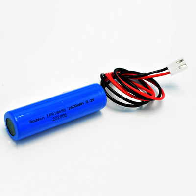 নলাকার ফায়ার এক্সিট লাইট ব্যাটারি LiFePO4 IFR18650 1600mAh 3.2V