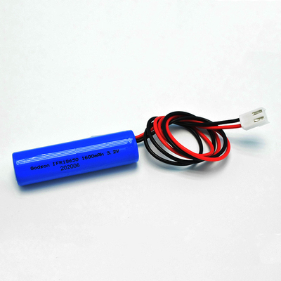 নলাকার ফায়ার এক্সিট লাইট ব্যাটারি LiFePO4 IFR18650 1600mAh 3.2V