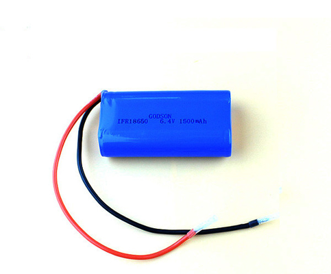 LiFePO4 ইমার্জেন্সি এক্সিট লাইট ব্যাটারি 1500mAH 6.4 V সাইকেল লাইফ ব্যাটারি