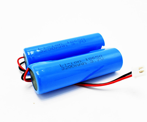 3200 MAh ইমার্জেন্সি লাইট লিথিয়াম ব্যাটারি পিভিসি জ্যাকেট ICR18650 3.70V