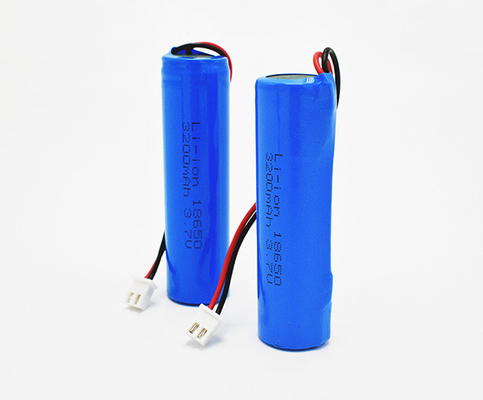 3200 MAh ইমার্জেন্সি লাইট লিথিয়াম ব্যাটারি পিভিসি জ্যাকেট ICR18650 3.70V