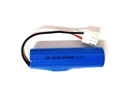 লিথিয়াম আয়রন 2600mAh রিচার্জেবল ব্যাটারি 3.7V ICR18650 সেল