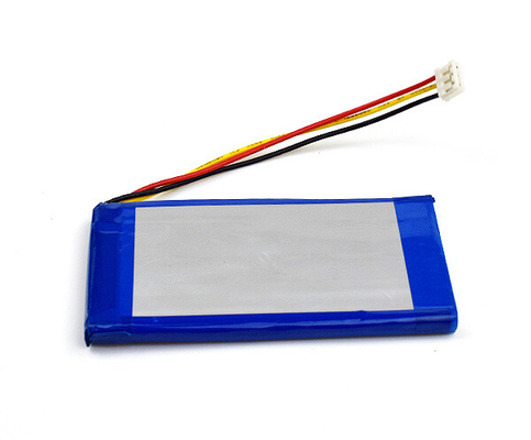 লিথিয়াম পলিমার 55g 7.4 ভি লি আয়ন ব্যাটারি 1400mAh সেল 604985