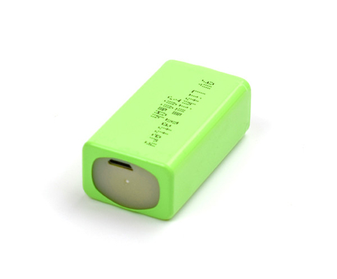 ইউএসবি অন্তর্ভুক্ত 9V 300mAh ব্যাটারি লিথিয়াম রিচার্জেবল এনার্জি প্যাক