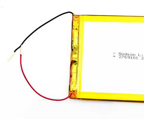 উচ্চ ক্ষমতা লি-পলিমার ব্যাটারি 2769101 2400mAh 3.7V বিক্রয়ের জন্য