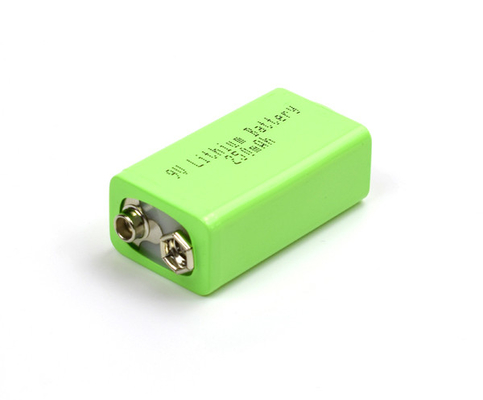 ইউএসবি সহ জরুরি আলো 9V 250mAh লিথিয়াম ব্যাটারি কম তাপমাত্রা
