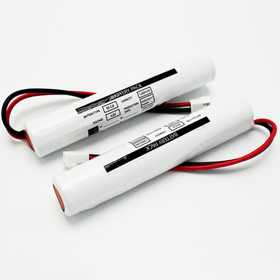 SC1200mAh 3.6 V NiCd ব্যাটারি ইমার্জেন্সি এক্সিট সাইন স্টিক ব্যাটারি প্যাক