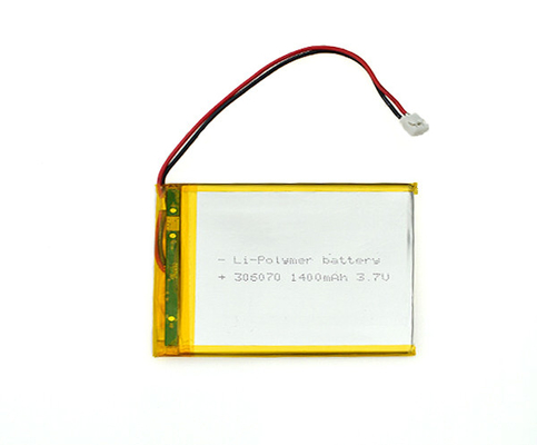 আলো 3.7 V লিথিয়াম আয়ন ব্যাটারি 1400mah 35g পলিমার সেল