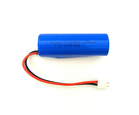 3.2V IFR26650 ব্যাটারি 2000mAh LiFePO4 প্যাক CC CV চার্জ মোড