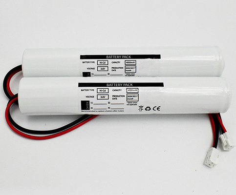 Ni Cd রিচার্জেবল ব্যাটারি প্যাক D4000mAh 3.6V সাইকেল লাইফ ব্যাটারি