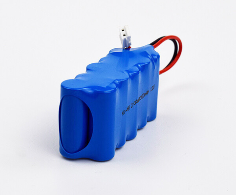 হাই টেম্প এক্সিট লাইট ব্যাটারি প্যাক Ni MH 2 3AAA 300mAh 12V