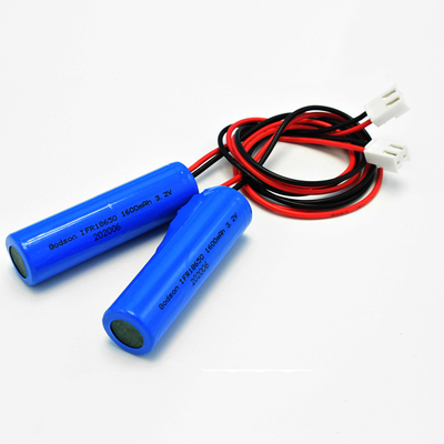 IFR18650 3.2V ইমার্জেন্সি এক্সিট সাইন ব্যাটারি 1600mAh Lifepo4 লিথিয়াম