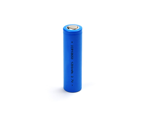 লিথিয়াম আয়ন 1200mAh 3.7 V ব্যাটারি ICR18650 রিচার্জেবল সেল