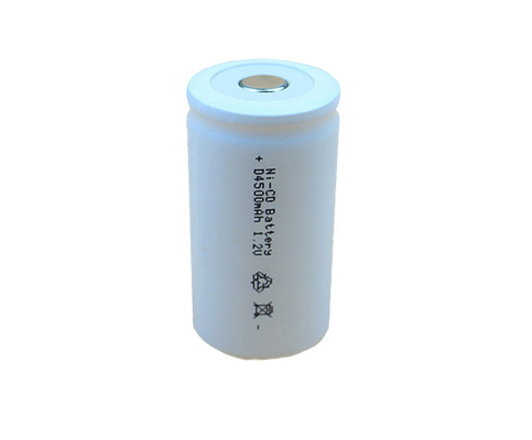 জরুরী আলোর জন্য Nicad সেল 1.2 V Ni Cd ব্যাটারি D4500mAh