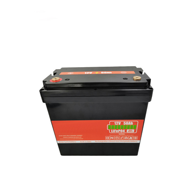OEM লিথিয়াম ব্যাটারি 12v 50Ah সোলার ব্যাটারি প্যাক গভীর চক্র সহ