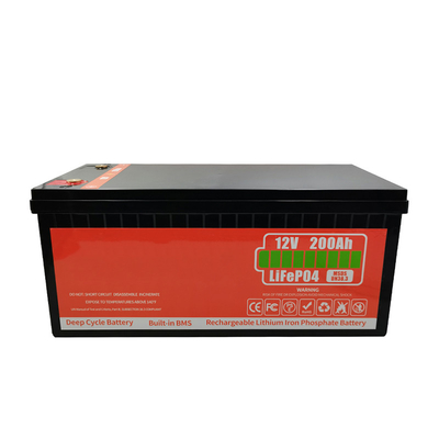 পরিবেশ বান্ধব গভীর চক্র 12V LiFePO4 ব্যাটারি 50Ah 200Ah স্বয়ংক্রিয়ভাবে স্ব-চার্জিং